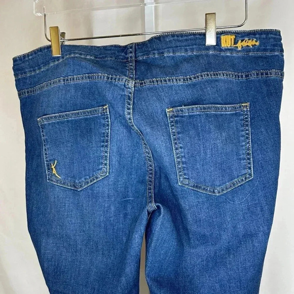 Kut from Kloth Size 10 Jeans Drawstring Loose Fit Casual Cropped - Picture 12 of 12